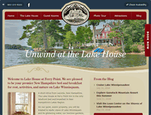 Tablet Screenshot of new-hampshire-inn.com